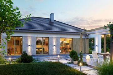  Projekt domu Domena 150 C1 (WRW1383) - projekt domu parterowego - Zdjęcie 2