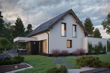  Projekt domu Elza Beta (1868) (KRD3010) - projekt domu parterowego z poddaszem - Zdjęcie 4