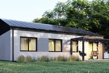  Projekt domu uA350 (WCB1487) - projekt domu parterowego - Zdjęcie 4