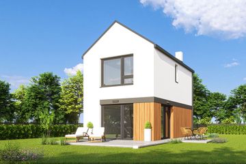  Projekt domu Luna 2a (WRD3150) - projekt domu z pełnym piętrem - Zdjęcie 2