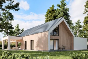  Projekt domu Nasza Stodoła Parterowa z garażem (KRY1002) - projekt domu parterowego - Zdjęcie 2