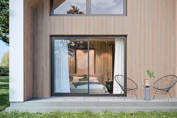  Projekt domu Nasza Stodoła Parterowa z garażem (KRY1002) - projekt domu parterowego - Zdjęcie 5