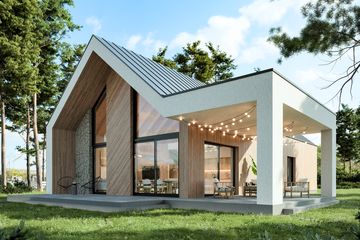  Projekt domu Nasza Stodoła Parterowa (KRY1005) - projekt domu parterowego - Zdjęcie 1