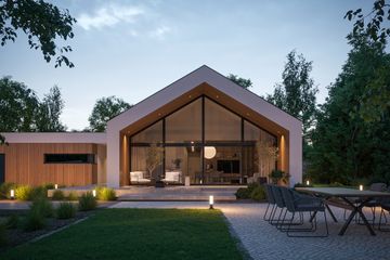  Projekt domu NewHouse 715 G2 (KRZ1073) - projekt domu parterowego - Zdjęcie 1