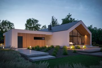  Projekt domu NewHouse 715 G2 (KRZ1073) - projekt domu parterowego - Zdjęcie 5