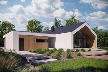  Projekt domu NewHouse 715 G2 (KRZ1073) - projekt domu parterowego - Zdjęcie 6