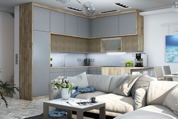  Projekt domu Diana 3 bliźniak (WRR1138) - projekt domu parterowego z poddaszem - Zdjęcie 3