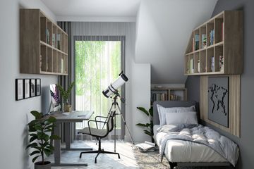  Projekt domu Diana 3 bliźniak (WRR1138) - projekt domu parterowego z poddaszem - Zdjęcie 8