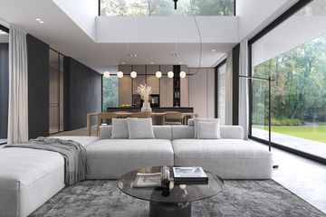  Projekt domu z patio 2 (WAW1161) - projekt domu parterowego - Zdjęcie 5