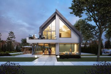  Projekt pensjonatu Kawiarnia (BSA2358) - projekt pensjonatu parterowego z poddaszem - Zdjęcie 3