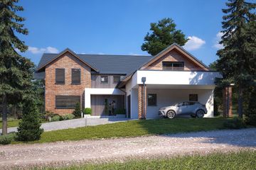  Projekt domu Anyż (BSA2360) - projekt domu parterowego z poddaszem - Zdjęcie 7