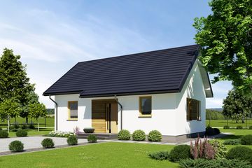  Projekt domu N31-BG (KKG1042) - projekt domu parterowego - Zdjęcie 2