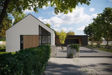  Projekt domu NewHouse 719 w1 G2 (KRZ1074) - projekt domu parterowego - Zdjęcie 3