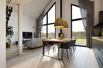  Projekt domu Erna 3 drewniana (BSE1239) - projekt domu parterowego - Zdjęcie 4