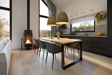  Projekt domu Erna 3 drewniana (BSE1239) - projekt domu parterowego - Zdjęcie 9