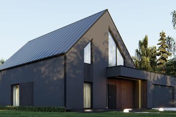  Projekt domu uA358 (WCB1498) - projekt domu parterowego z poddaszem - Zdjęcie 2
