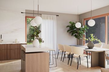  Projekt domu uA358 (WCB1498) - projekt domu parterowego z poddaszem - Zdjęcie 5