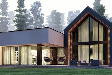  Projekt domu uA360 (WCB1502) - projekt domu parterowego z poddaszem - Zdjęcie 3