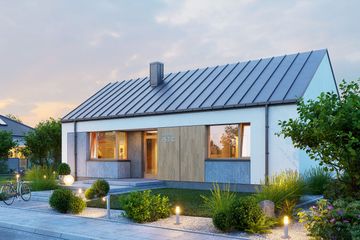  Projekt domu Domena 153 C (WRW1384) - projekt domu parterowego - Zdjęcie 4