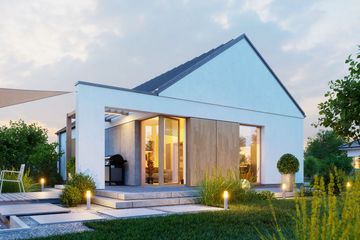  Projekt domu Domena 153 C (WRW1384) - projekt domu parterowego - Zdjęcie 3