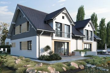  Projekt domu Lila Rex Duolit (1872) (KRD3011) - projekt domu parterowego z poddaszem - Zdjęcie 2