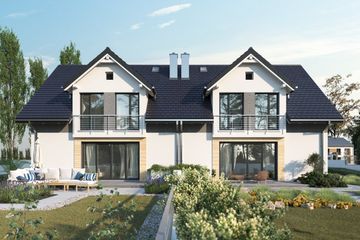  Projekt domu Lila Rex Duolit (1872) (KRD3011) - projekt domu parterowego z poddaszem - Zdjęcie 4