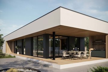  Projekt domu HomeKoncept 105 (KRX1233) - projekt domu parterowego - Zdjęcie 7