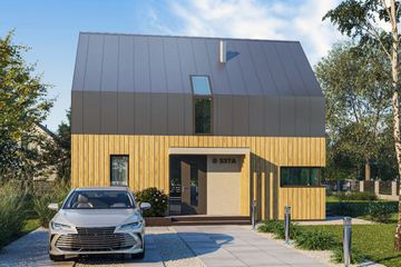  Projekt domu D339A (WAI1467) - projekt domu parterowego z poddaszem - Zdjęcie 1
