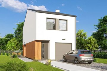  Projekt domu Julian 2 (WRD3155) - projekt domu z pełnym piętrem - Zdjęcie 2