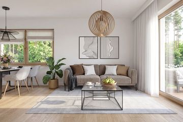 Projekt domu Mokka plus - parterowy dom o powierzchni 110 m², dach dwuspadowy - ujęcie 7