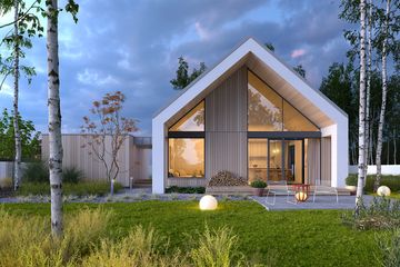  Projekt domu Beztroski 2G (WAW1163) - projekt domu parterowego - Zdjęcie 2