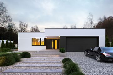  Projekt domu Igo 4 (BSE1241) - projekt domu parterowego - Zdjęcie 1