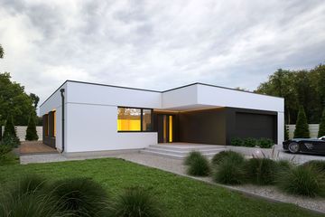  Projekt domu Igo 4 (BSE1241) - projekt domu parterowego - Zdjęcie 3