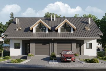  Projekt domu Lila Prima Duolit (1869) (KRD3012) - projekt domu parterowego z poddaszem - Zdjęcie 6