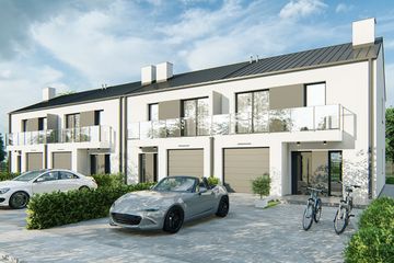  Projekt domu Milan 1 - segment lewy (WRD3173) - projekt domu z pełnym piętrem - Zdjęcie 1