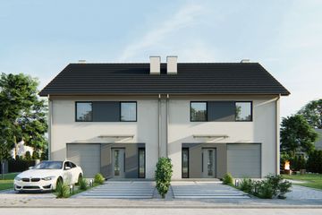  Projekt domu Kalipso 3 - segment lewy (WRD3206) - projekt domu z pełnym piętrem - Zdjęcie 1