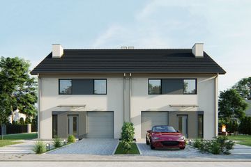  Projekt domu Kalipso 3 - segment lewy (WRD3206) - projekt domu z pełnym piętrem - Zdjęcie 3