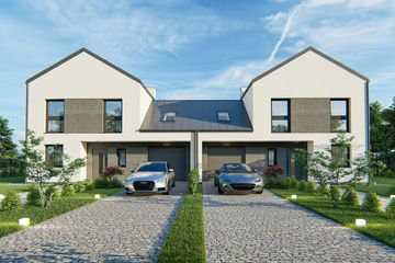  Projekt domu Malena - segment lewy (WRD3174) - projekt domu z pełnym piętrem - Zdjęcie 1