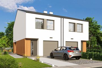  Projekt domu Julian 2 - segment lewy (WRD3197) - projekt domu z pełnym piętrem - Zdjęcie 1