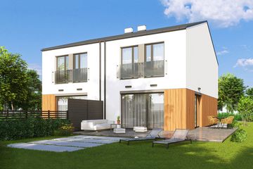  Projekt domu Julian 2 - segment lewy (WRD3197) - projekt domu z pełnym piętrem - Zdjęcie 2