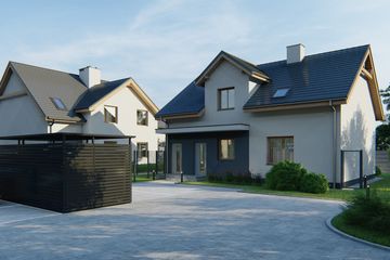  Projekt domu Melisa 2 - segment lewy (WRD3195) - projekt domu parterowego z poddaszem - Zdjęcie 2