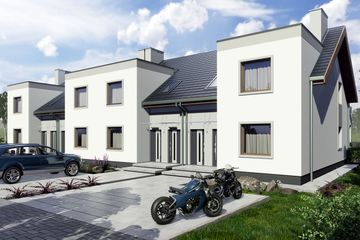  Projekt domu Paweł i gaweł 2b - segment lewy (WRD3181) - projekt domu parterowego z poddaszem - Zdjęcie 7