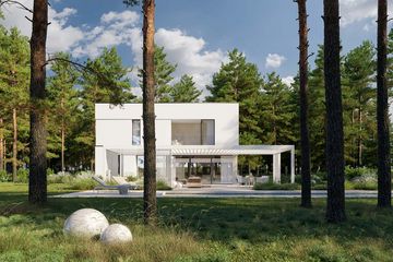  Projekt domu HomeKoncept 111 (KRX1235) - projekt domu z pełnym piętrem - Zdjęcie 2