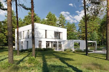  Projekt domu HomeKoncept 111 (KRX1235) - projekt domu z pełnym piętrem - Zdjęcie 3