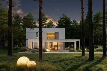  Projekt domu HomeKoncept 111 (KRX1235) - projekt domu z pełnym piętrem - Zdjęcie 12