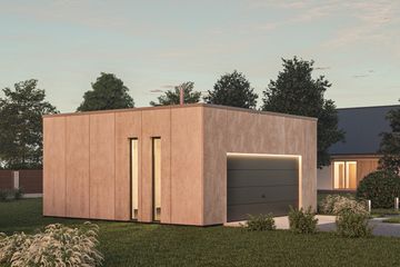  Projekt garażu G21 (WAI1471) - projekt garażu parterowego - Zdjęcie 3