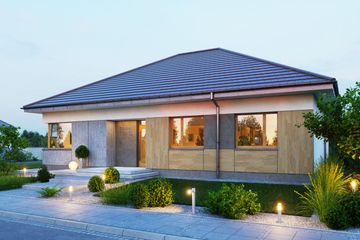  Projekt domu Domena 154 C (WRW1386) - projekt domu parterowego - Zdjęcie 4