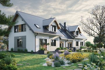  Projekt domu Tosia Nano Duolit (1870) (KRD3013) - projekt domu parterowego z poddaszem - Zdjęcie 4