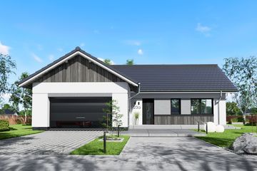  Projekt domu Tani w budowie 2 (LUZ1002) - projekt domu parterowego - Zdjęcie 1