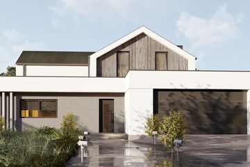  Projekt domu uA271 (WCB1494) - projekt domu parterowego z poddaszem - Zdjęcie 1